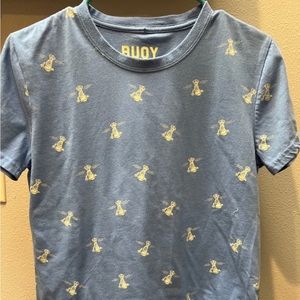 BUOY BEER CO Women’s Medium Blue T Shirt